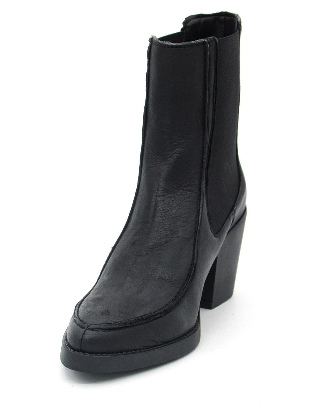 Botín Claudia 9-KHAN negro para mujer