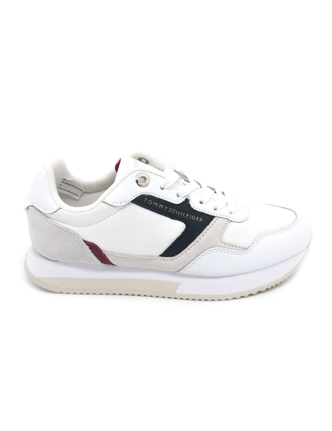 Zapatilla Tommy FWOFW06947(OK9) blanco mujer