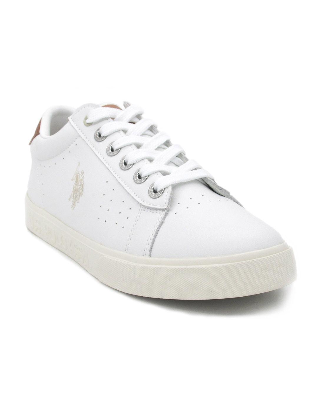 Zapatilla U.S. Polo Assin MARCX001ECO Blancas