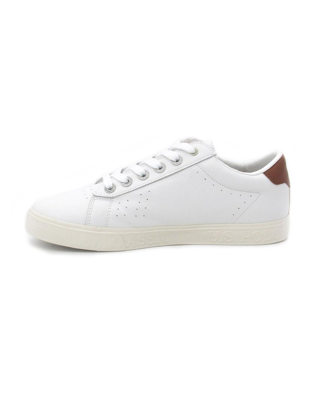 Zapatilla U.S. Polo Assin MARCX001ECO Blancas