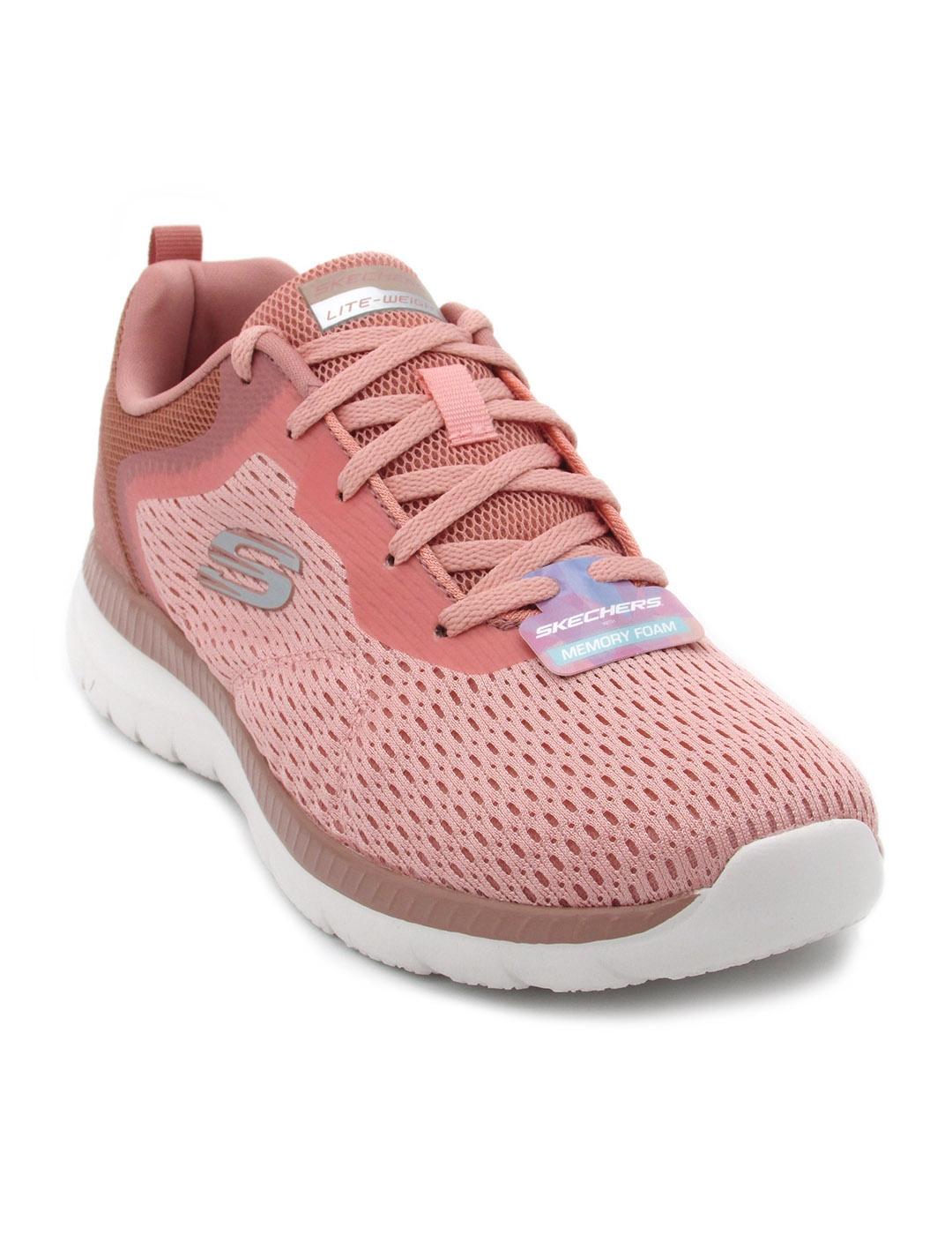 Zapatilla Skechers 12607/ROS rosa para mujer