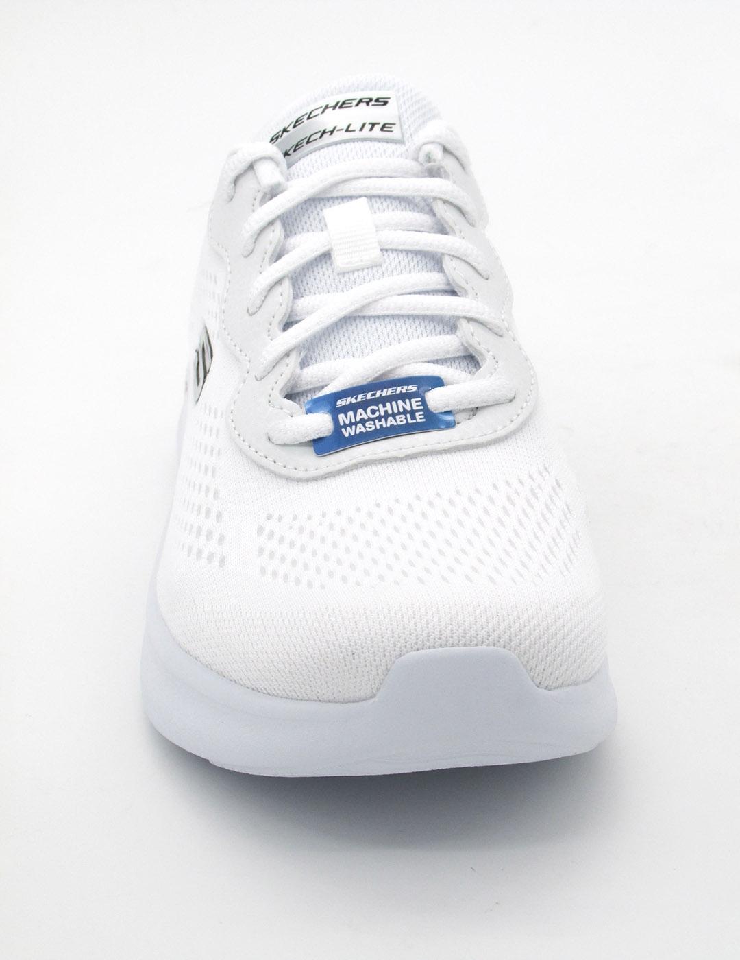 Zapatilla Skechers Lite Pro blanca para mujer