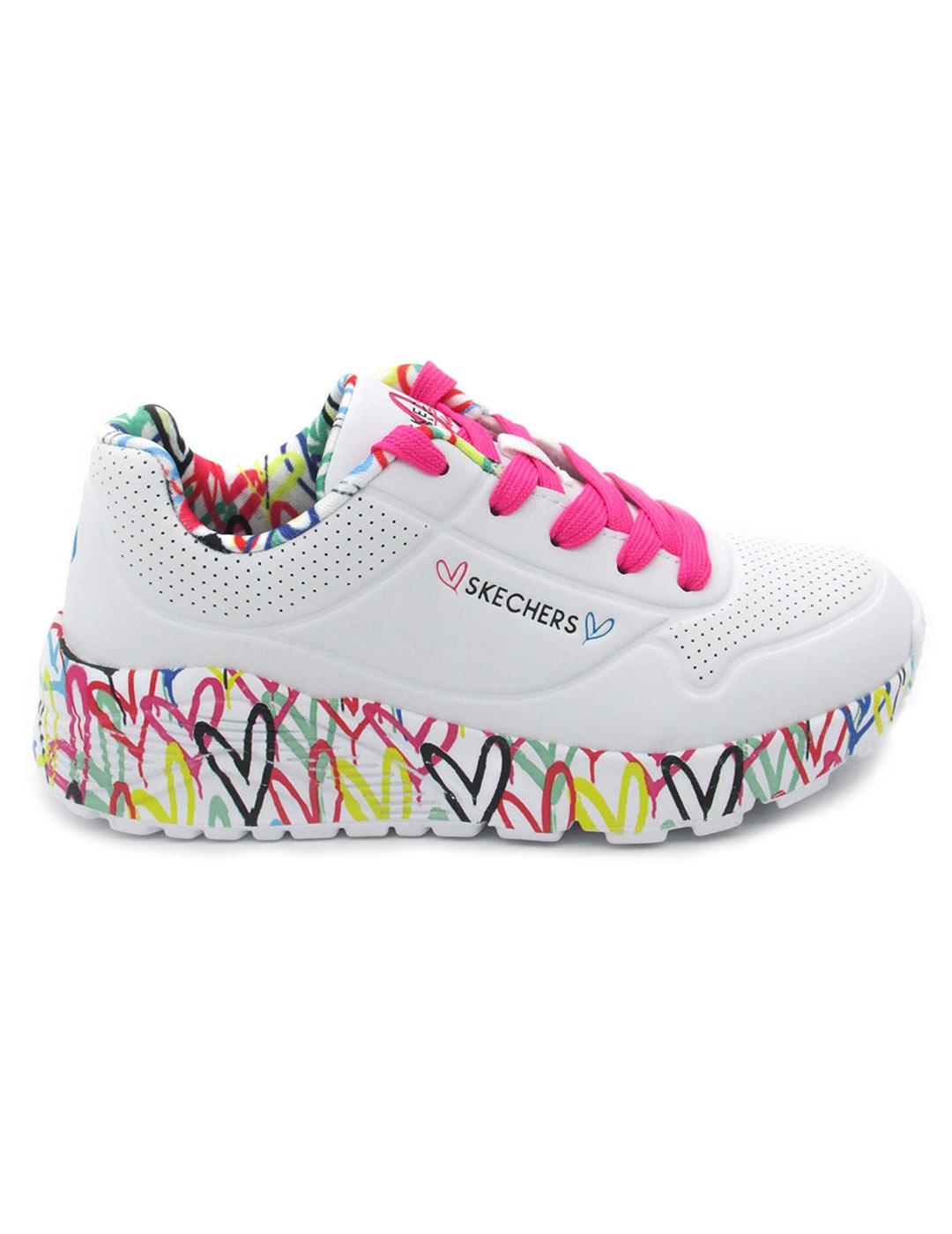 Zapatilla Skechers JGoldcrown bca/multicolor