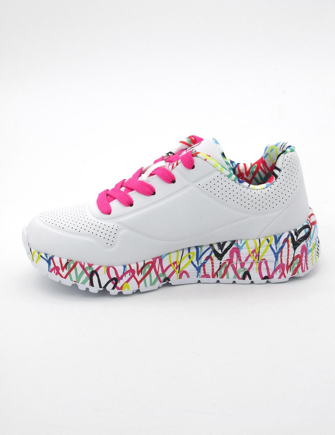 Zapatilla Skechers JGoldcrown bca/multicolor