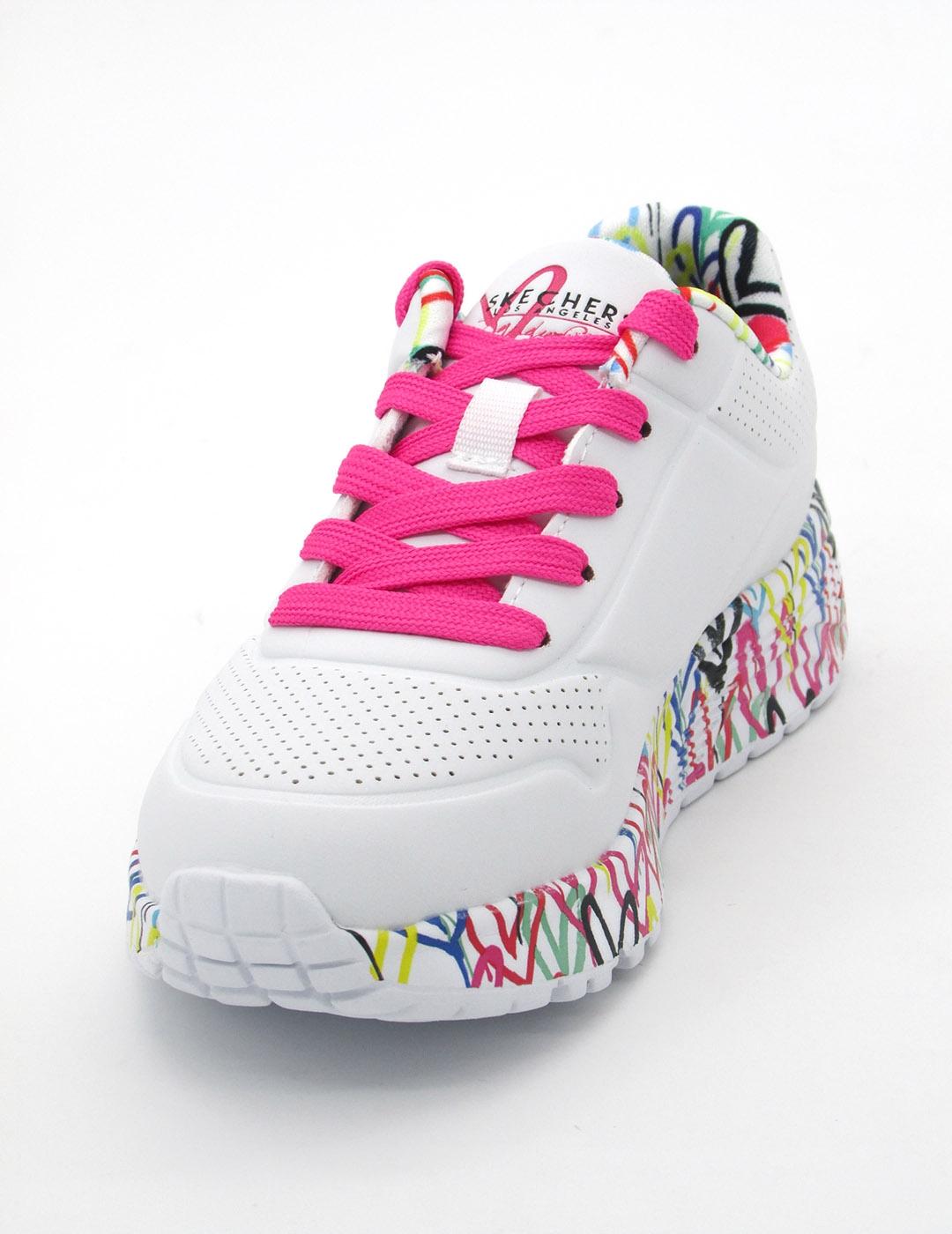 Zapatilla Skechers JGoldcrown bca/multicolor