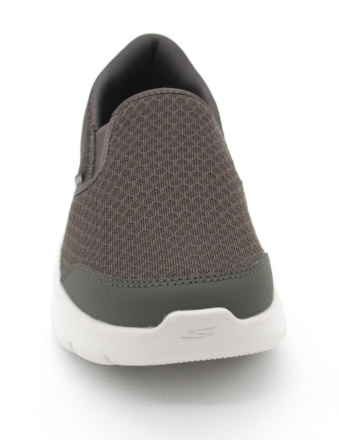 Zapatilla Skechers 216485/KHK  khaki para hombre