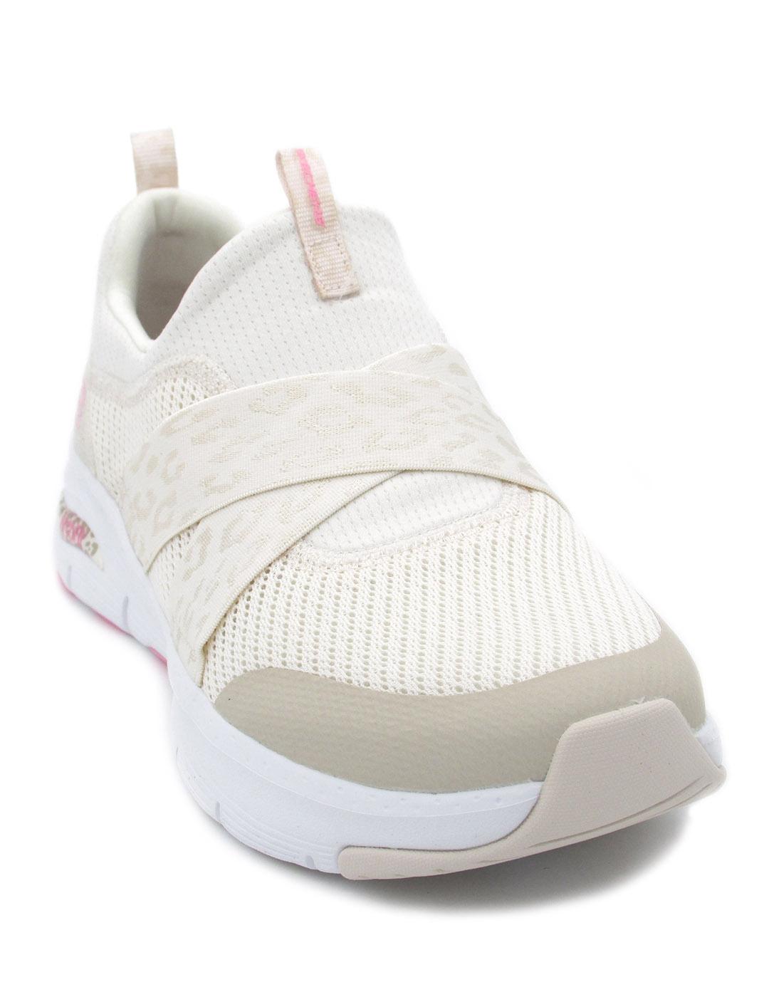 Zapatilla Skechers 149717/NTPK beige/rosa mujer