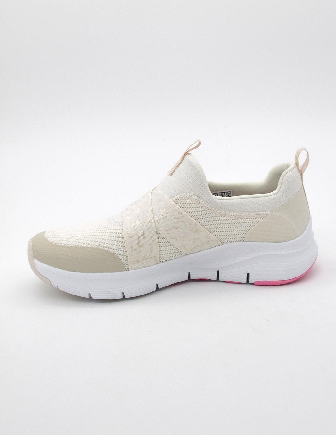 Zapatilla Skechers 149717/NTPK beige/rosa mujer
