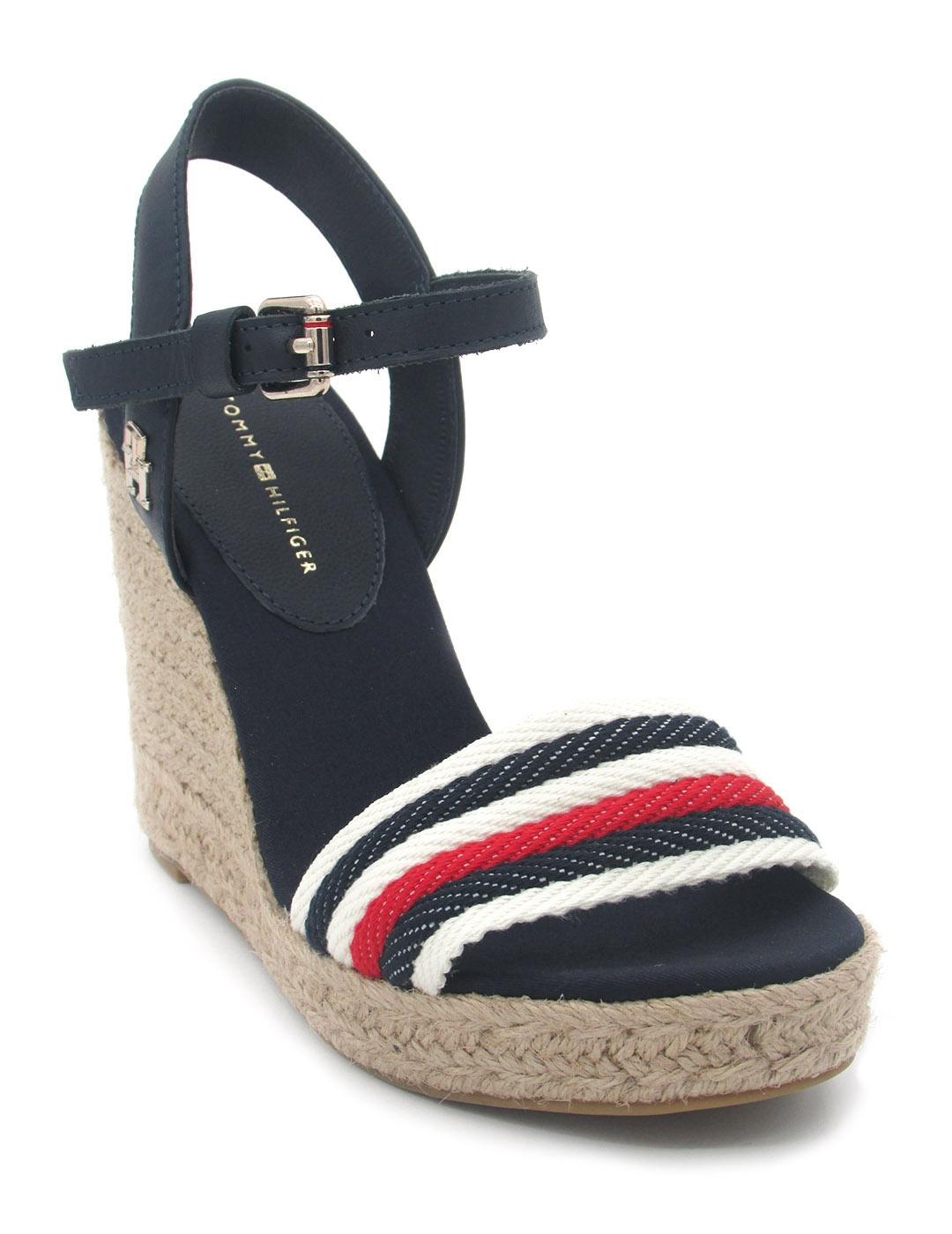 Alpargata Tommy FWOFW07086 marino para mujer