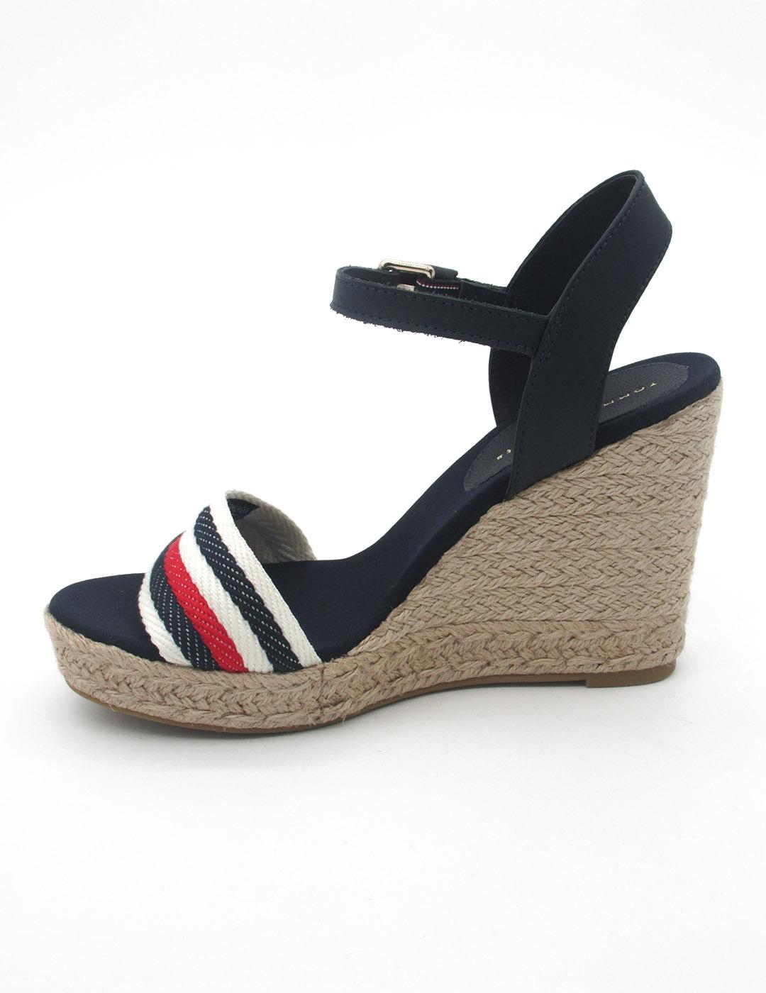 Alpargata Tommy FWOFW07086 marino para mujer