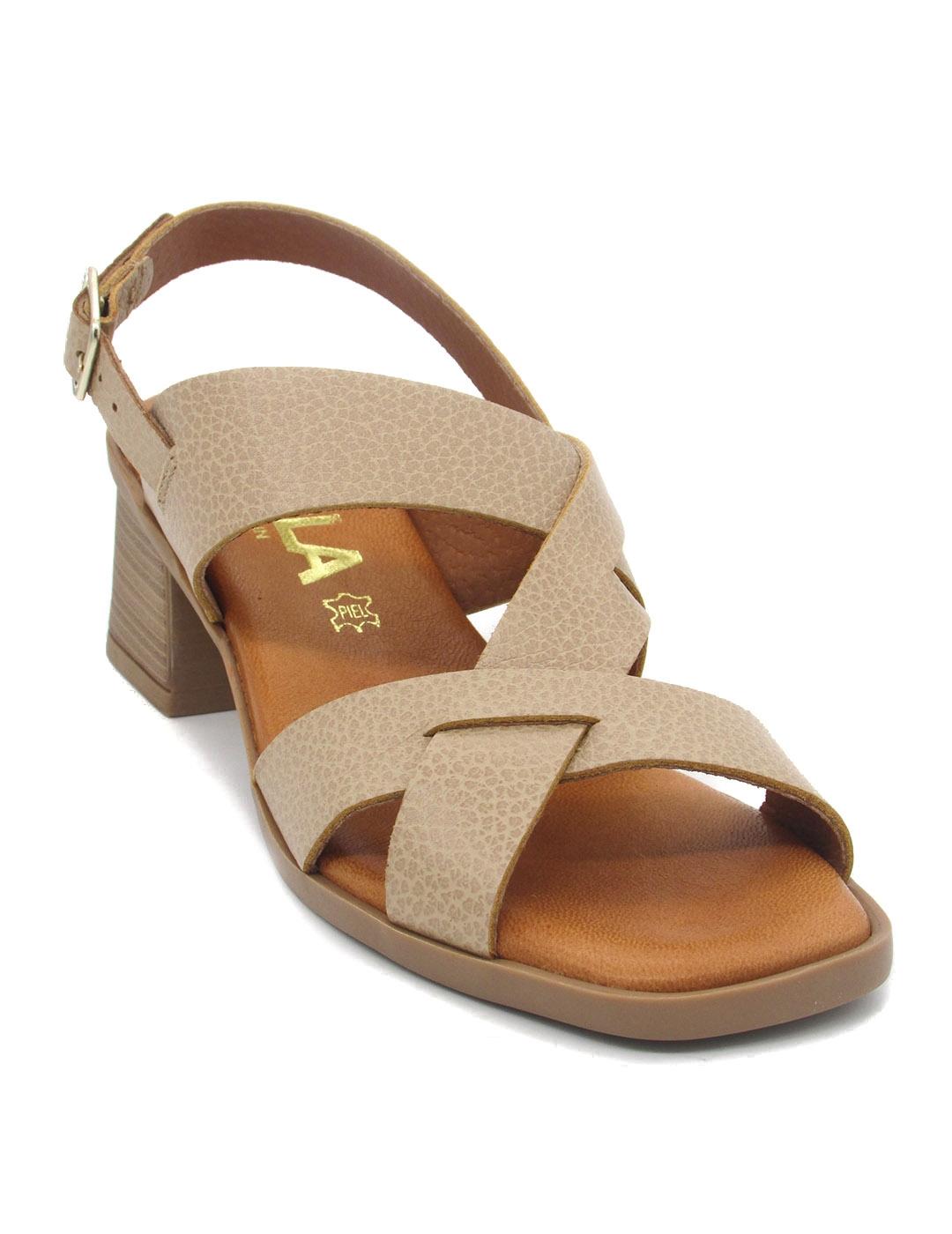 Sandalia Kaola 2971 beig para mujer