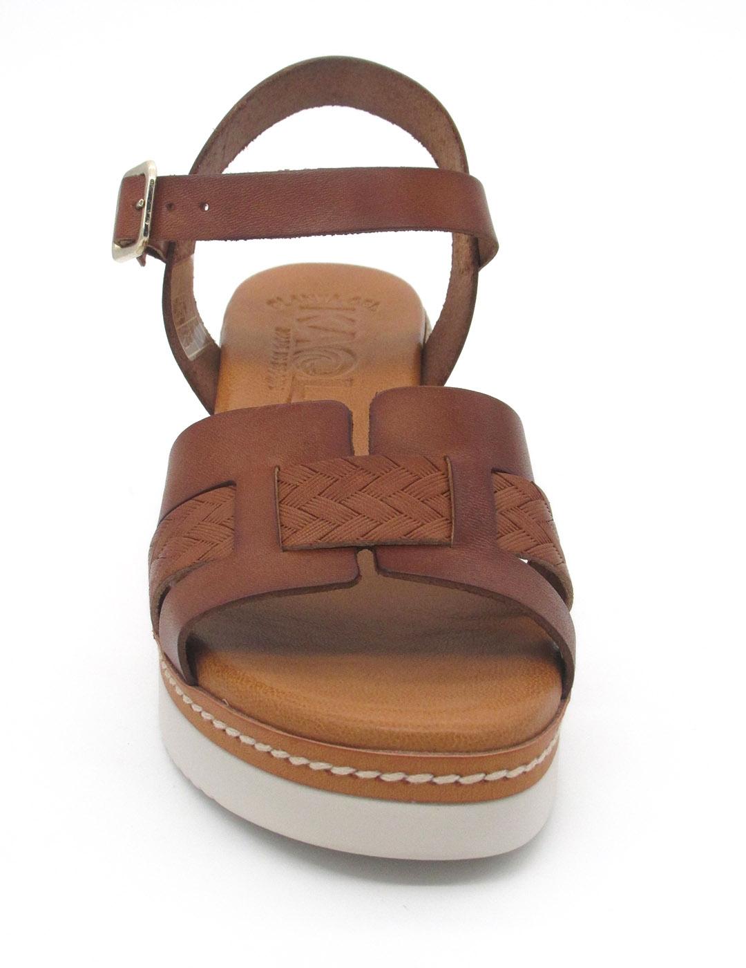 SANDALIA KAOLA 5540 CUERO CUÑA