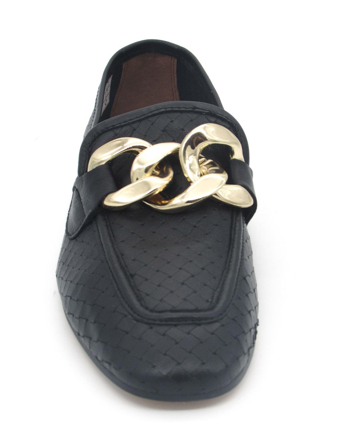 Mocasín Frank 99626 negro para mujer