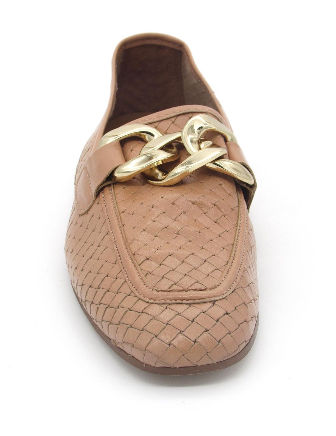 Mocasín Frank 99626 camel para mujer