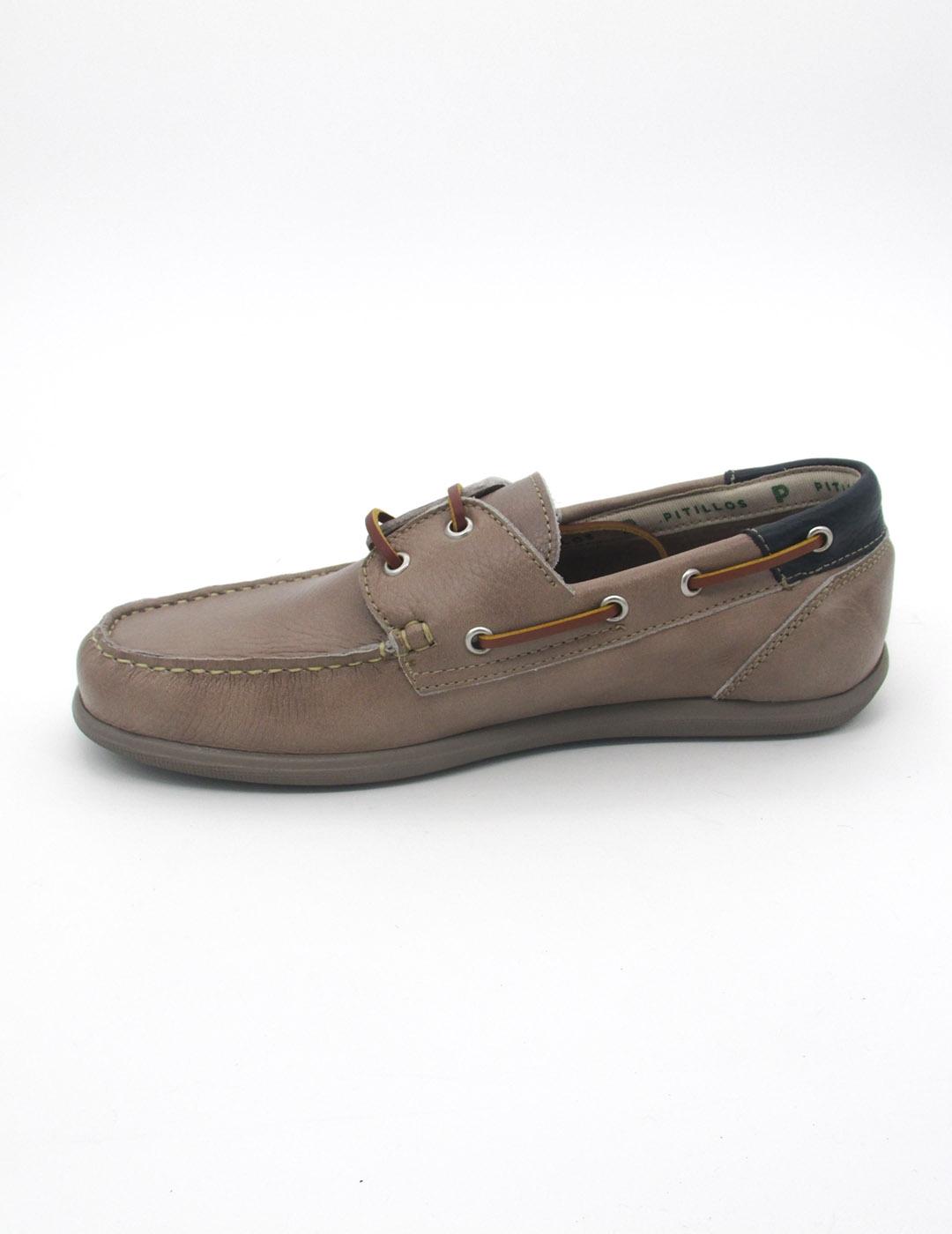 Mocasín Pitillos 4851 piedra/marino para hombre