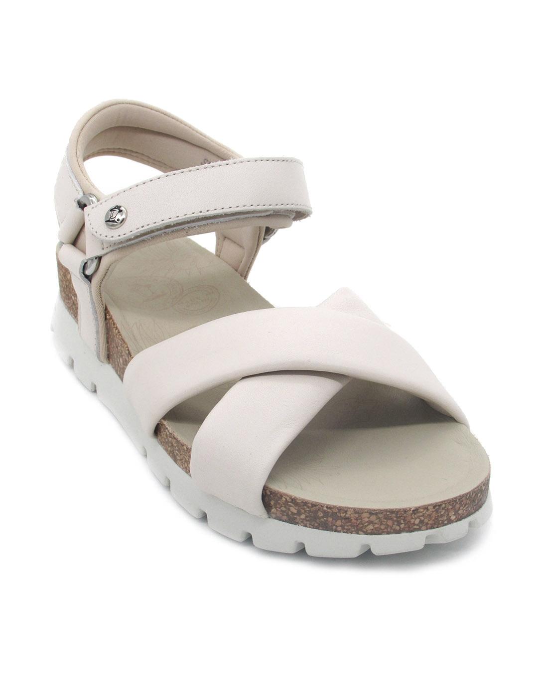 Sandalia Panamá Jack SERENA B3 beige para mujer