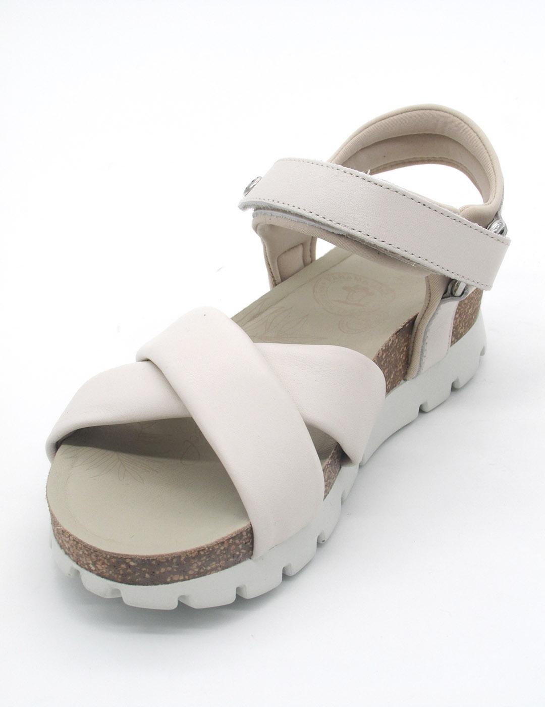 Sandalia Panamá Jack SERENA B3 beige para mujer