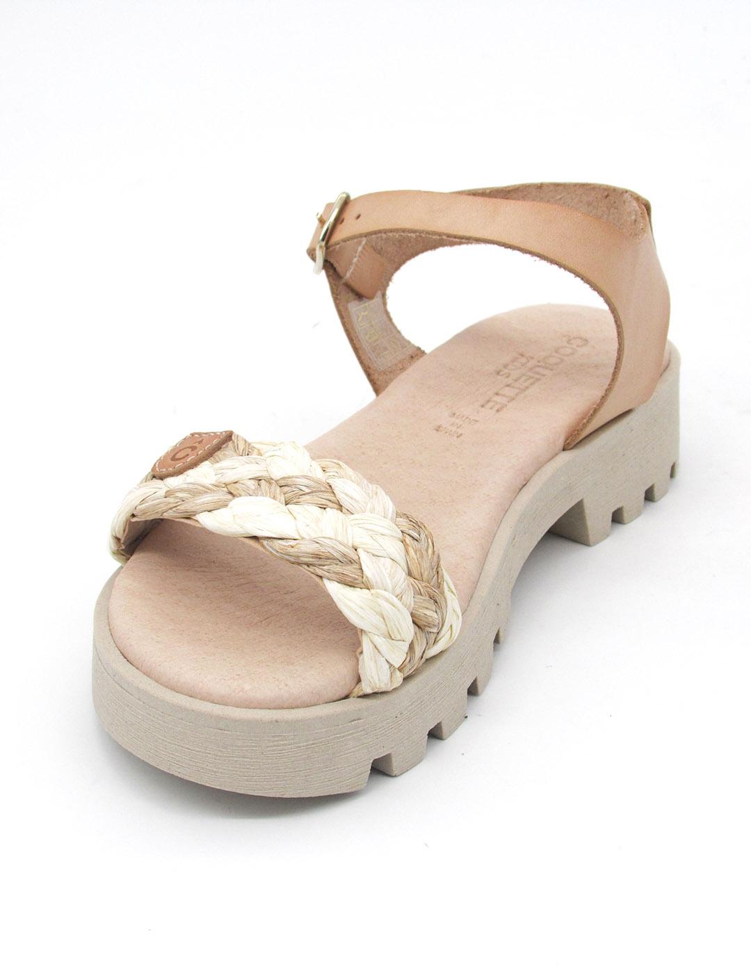 Sandalia Coquette 15188 Bio Blanco para niña