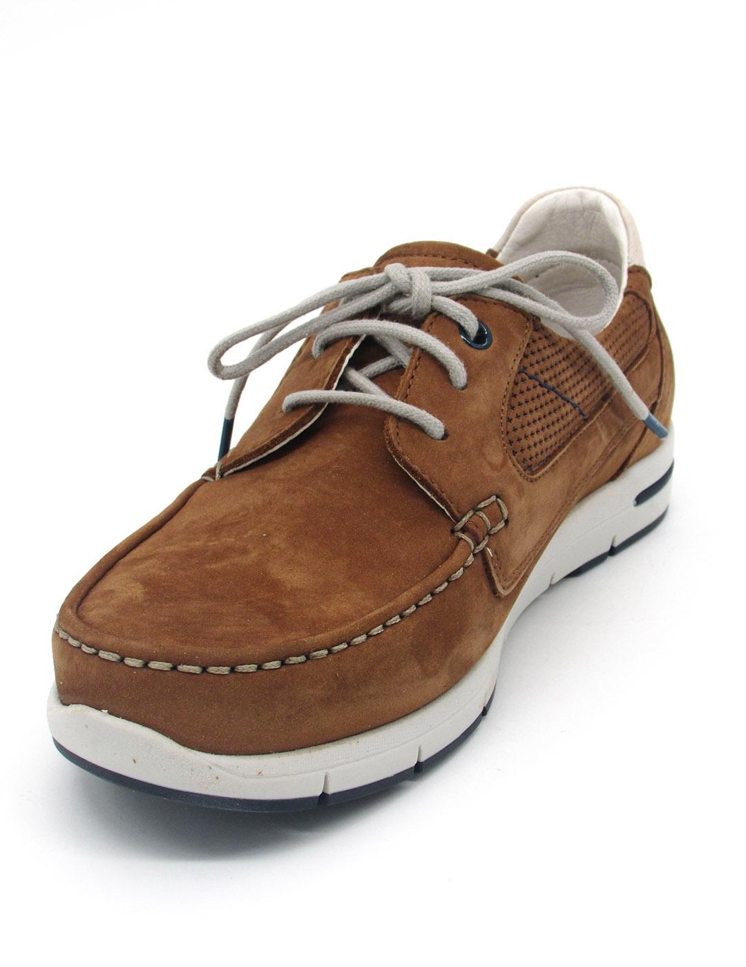 Nautico Fluchos F1695 cuero con cordon