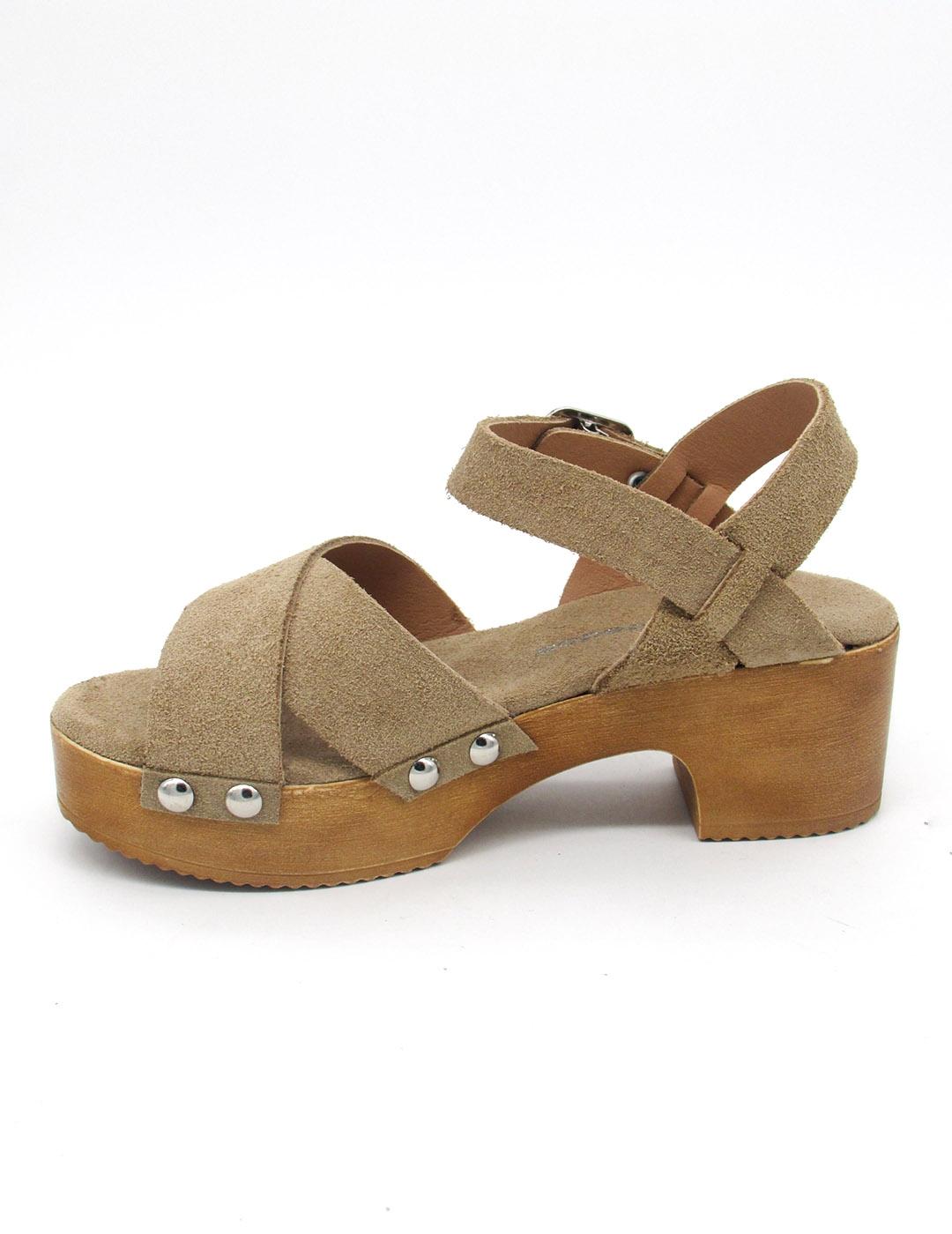 Zueco Diez Dedos 564316 topo serraje