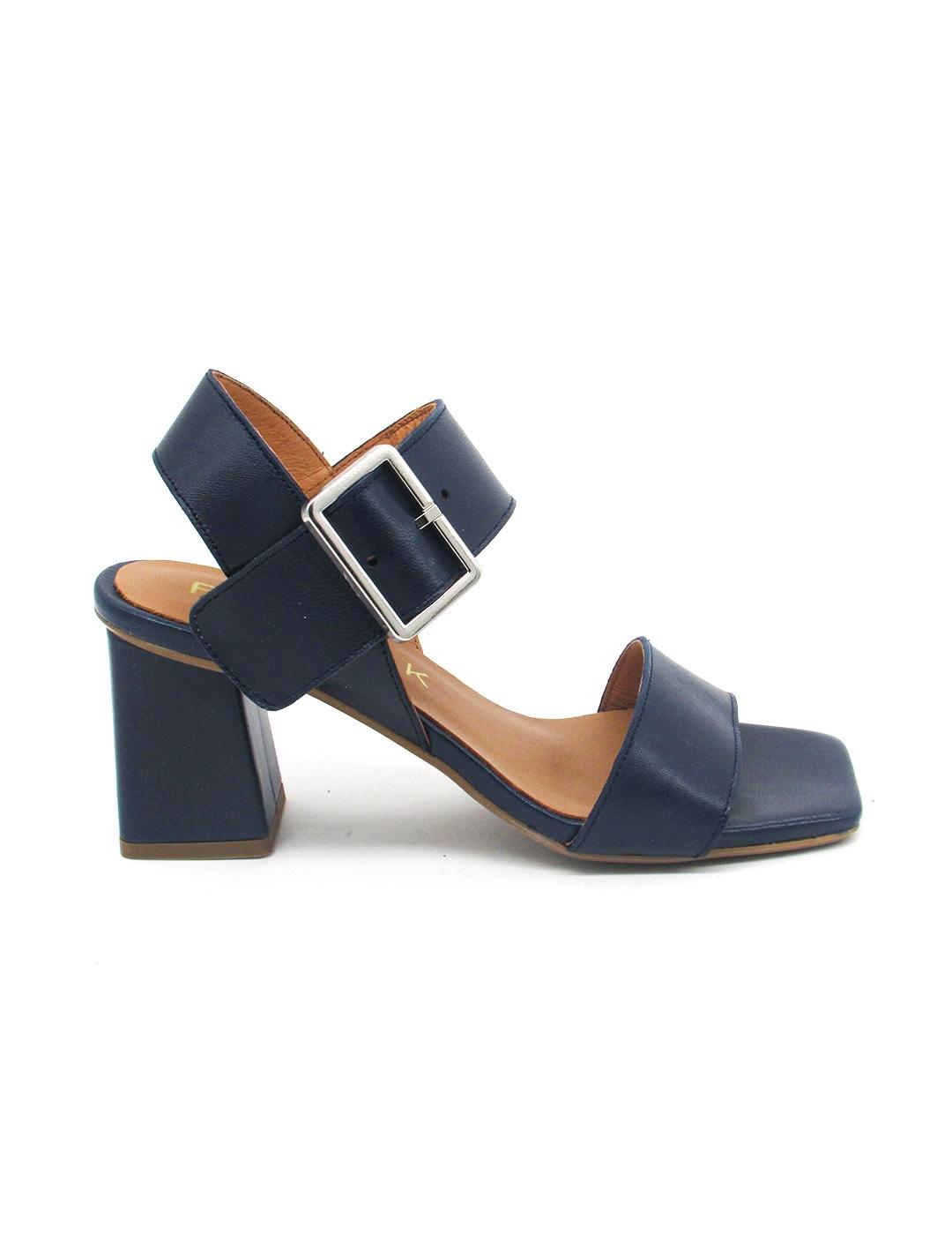 Sandalia Frank 42415 marino con tacon