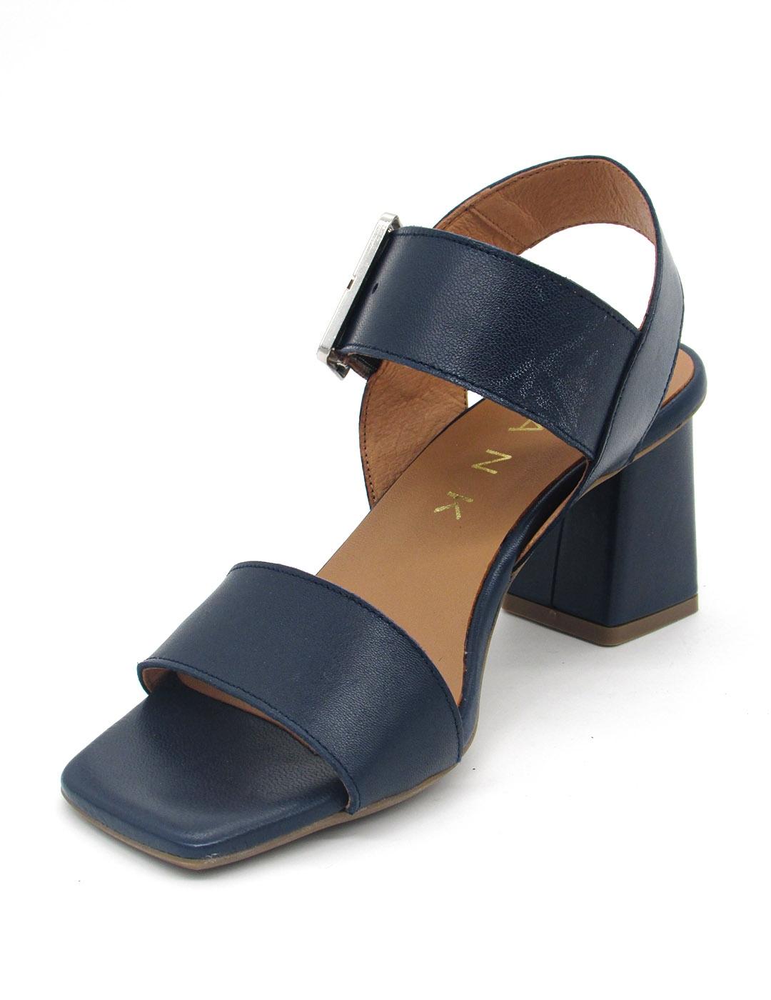 Sandalia Frank 42415 marino con tacon