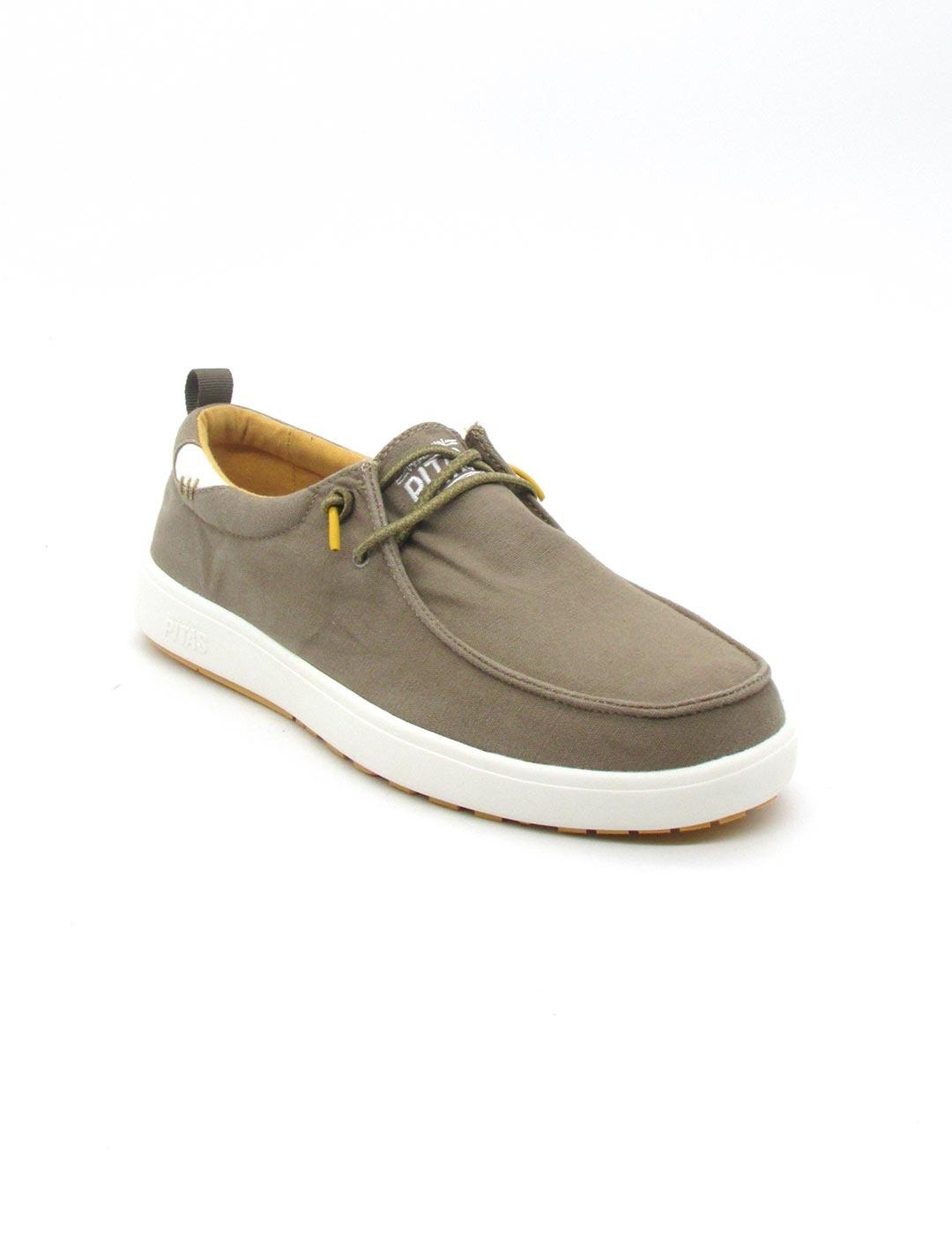 Náutico Pitas BIARRITZ taupe para hombre