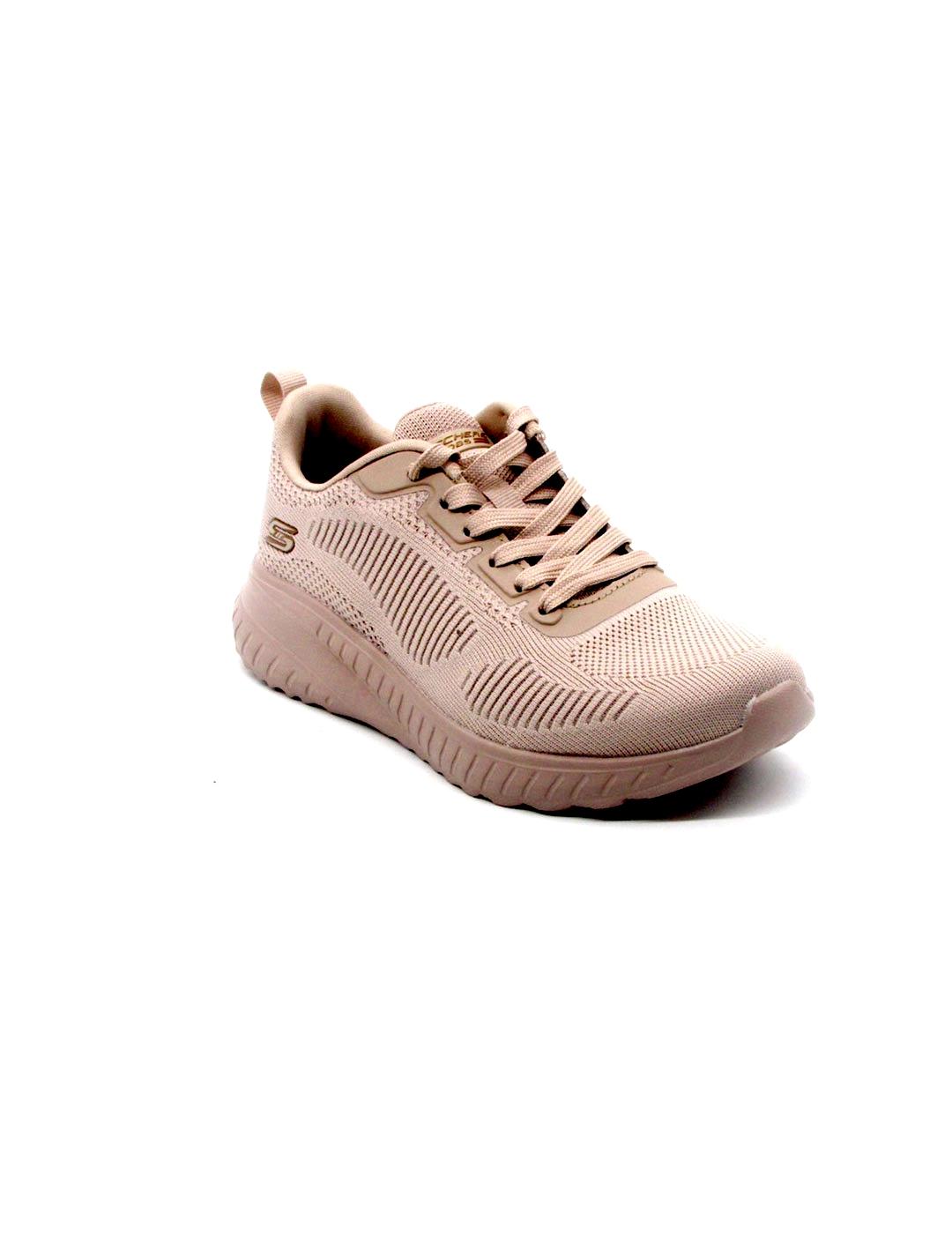 Zapatilla Skechers Bobs Sport Squad nude mujer