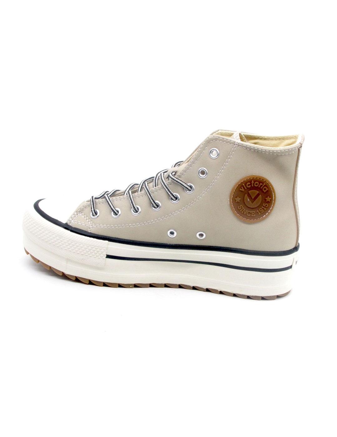 Zapatilla Victoria 1061123 beige para mujer