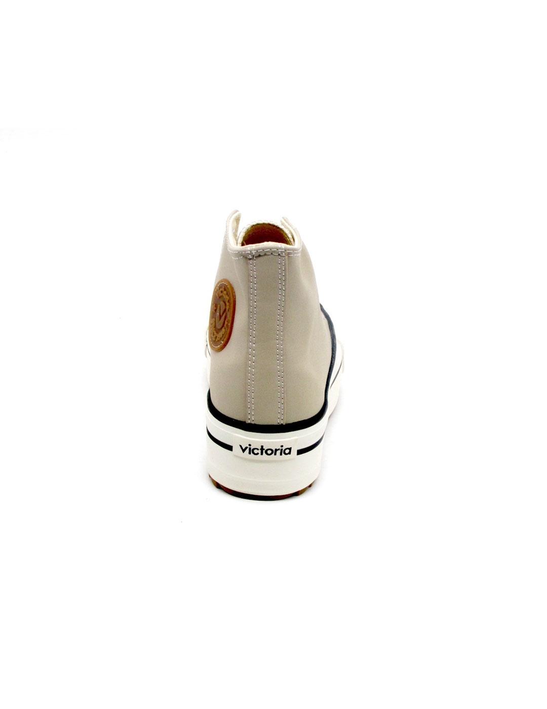 Zapatilla Victoria 1061123 beige para mujer