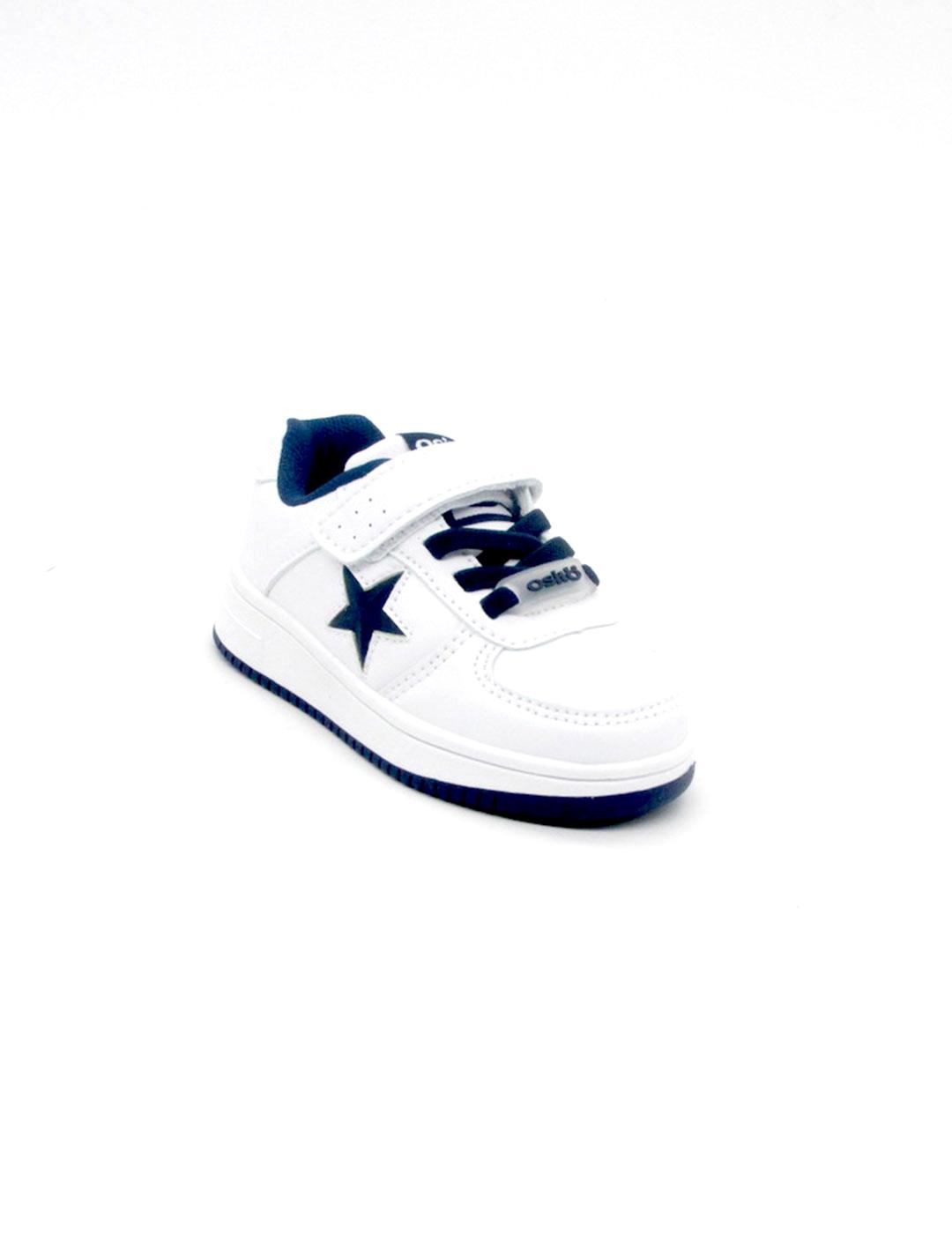 Zapatilla Osito OSSH133015 bco./azul niño