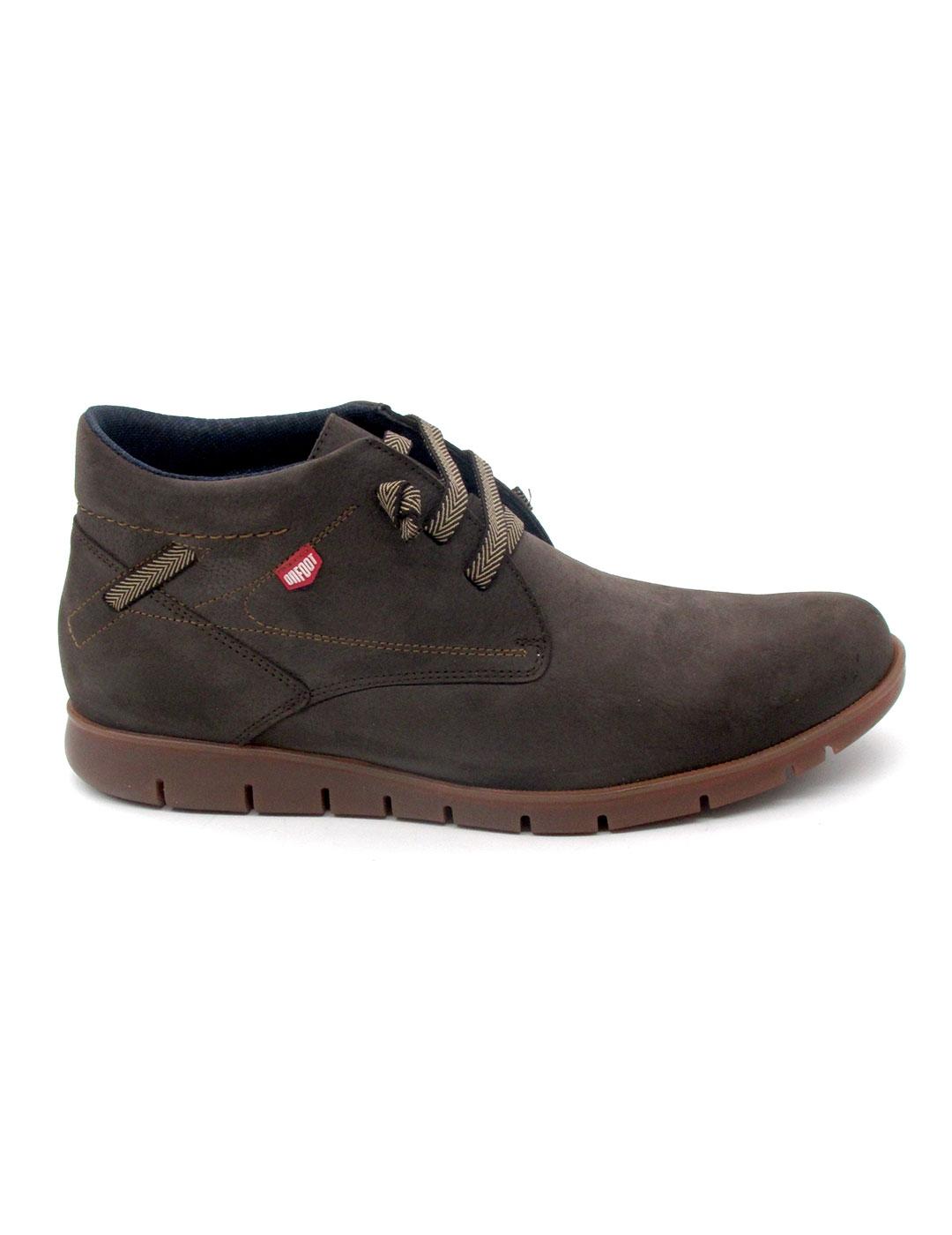 Botín On Foot 8702 marrón para hombre