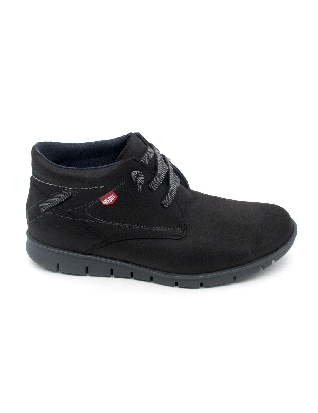 Botín On Foot 8702 negro para hombre