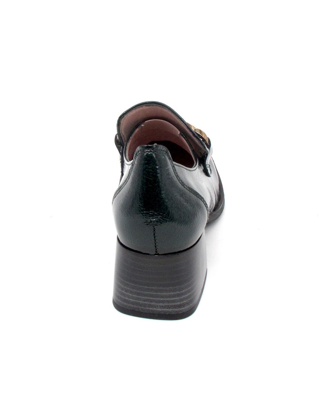 Mocasín Hispanitas HI232992 verde para mujer