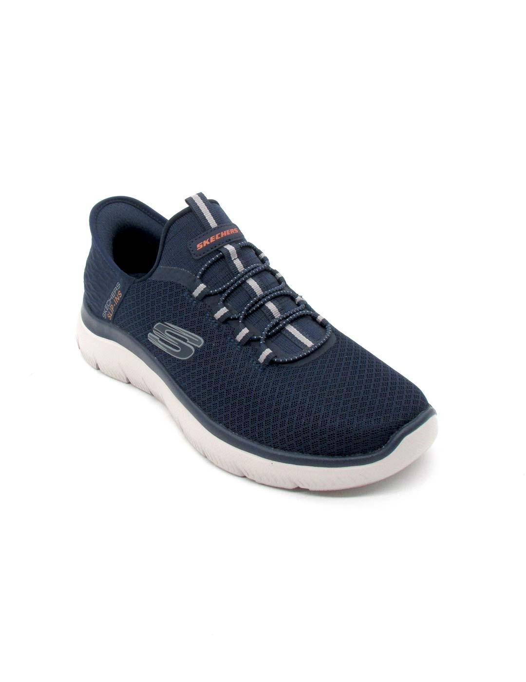 Zapatilla Skechers 232457/NVY azul para hombre