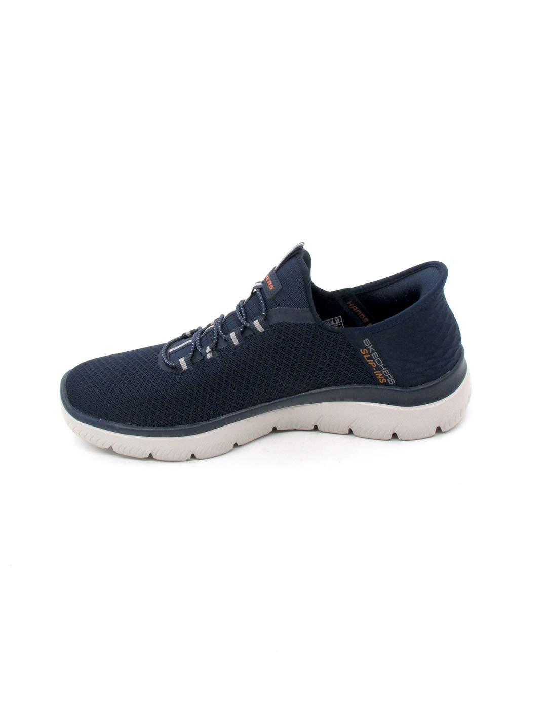 Zapatilla Skechers 232457/NVY azul para hombre