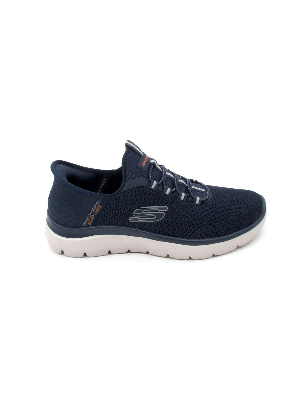 Zapatilla Skechers 232457/NVY azul para hombre