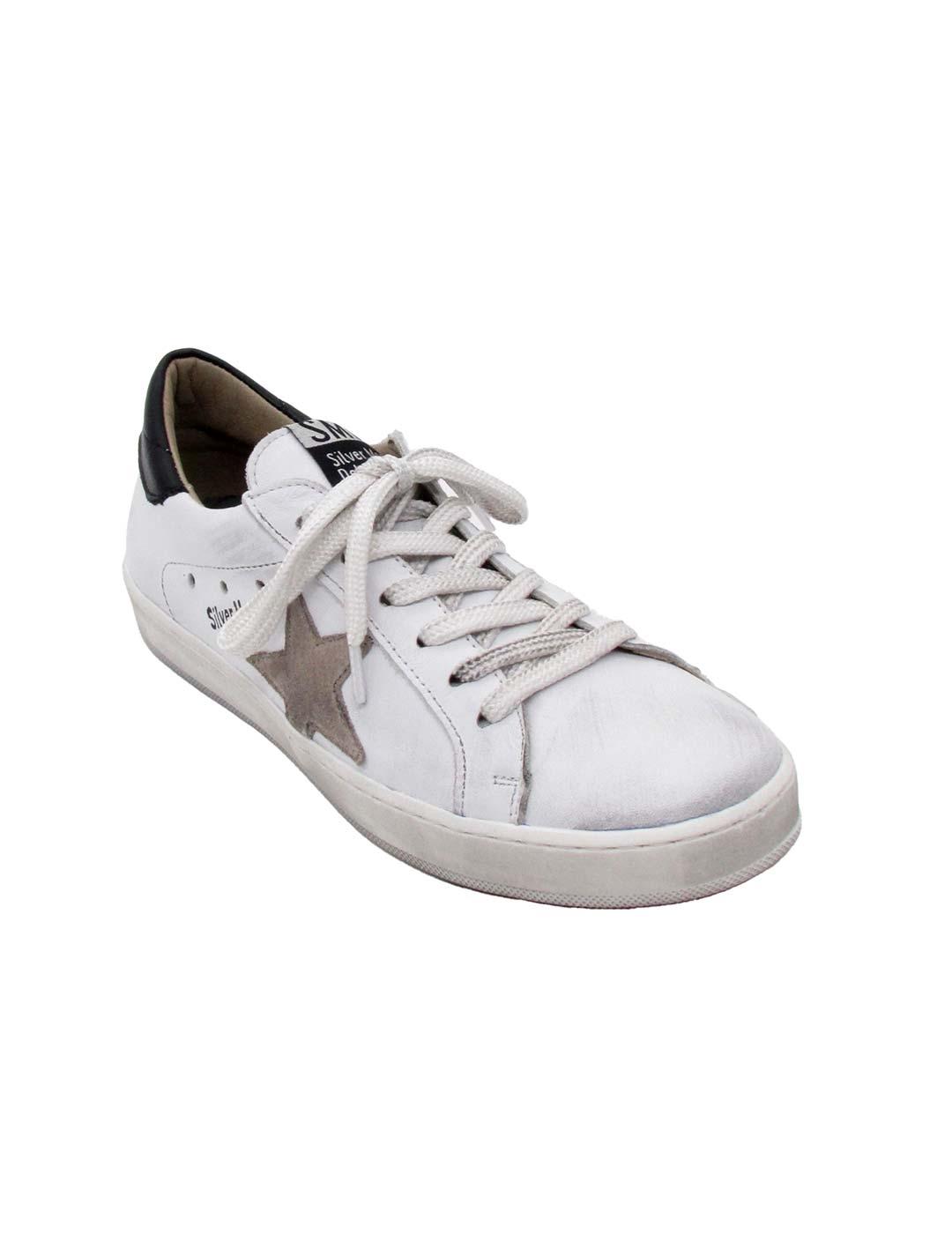 Zapatilla Silver 1031 blanco para mujer