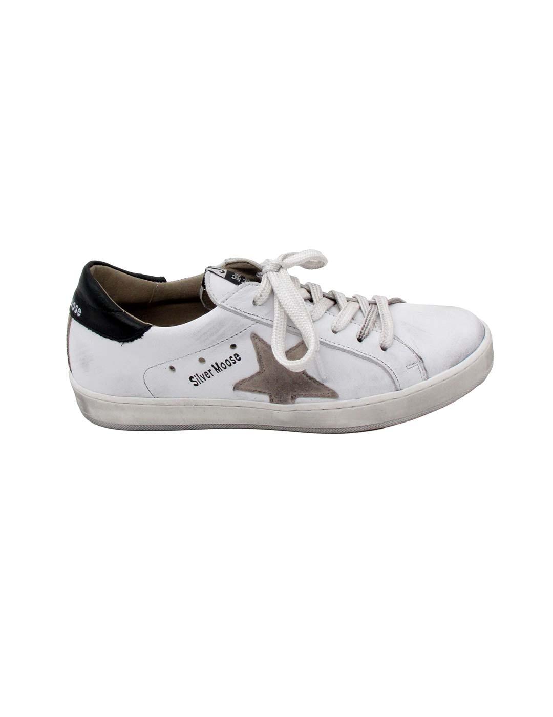 Zapatilla Silver 1031 blanco para mujer