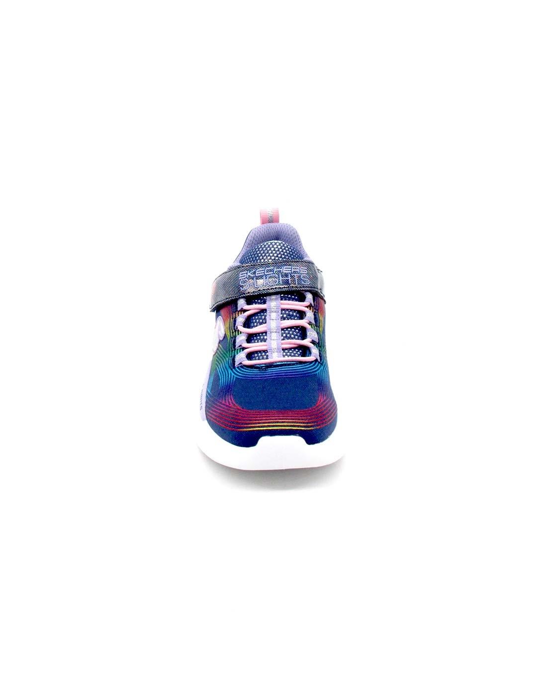 Zapatilla Skechers 302306L/NVMT azul para niña