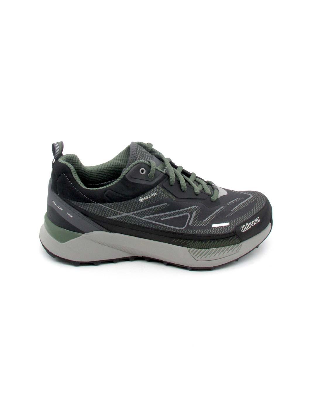 Zapatilla Chiruca SUCRE 01 gris/verde para hombre