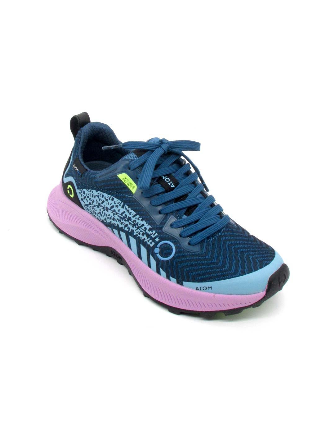 Zapatilla ATOM AT135 marino para mujer