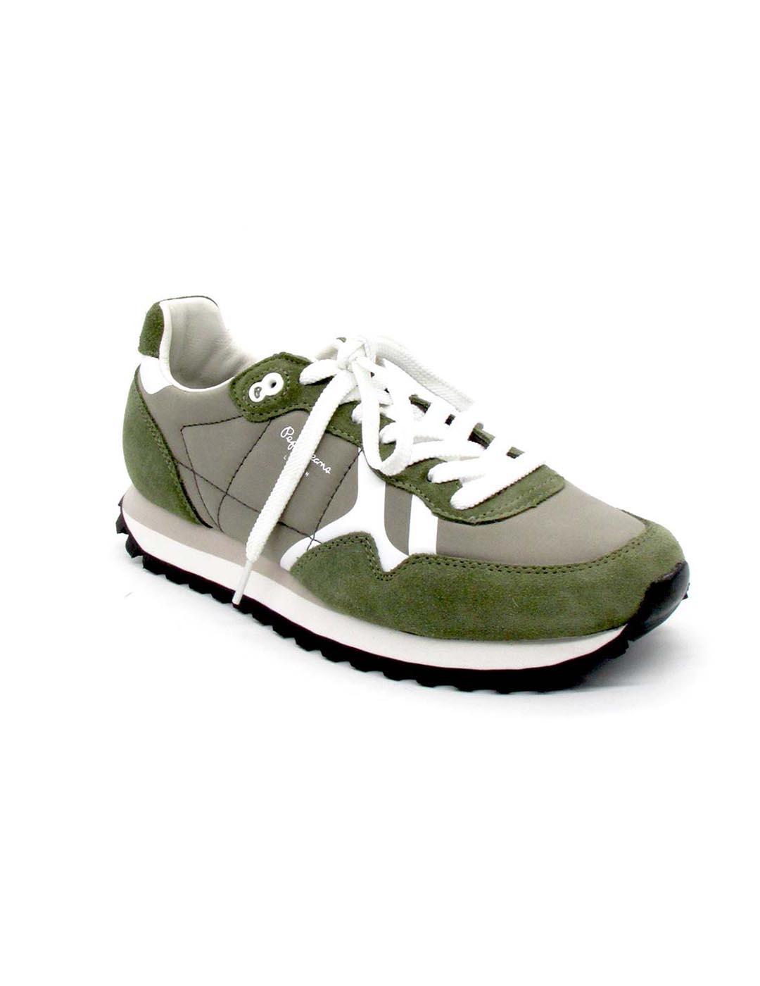Zapatilla Pepe Jeans PMS40005(712) verde hombre