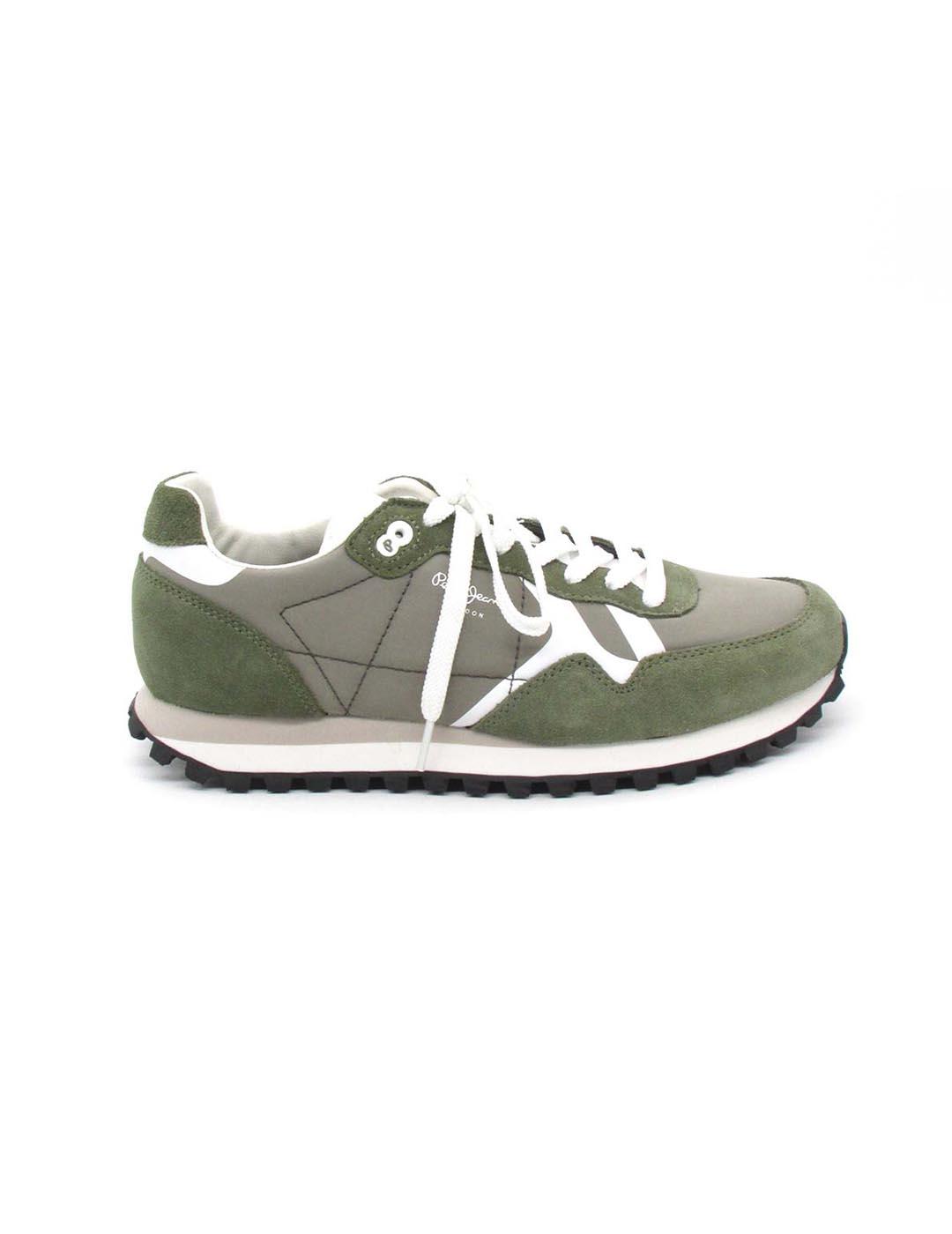 Zapatilla Pepe Jeans PMS40005(712) verde hombre