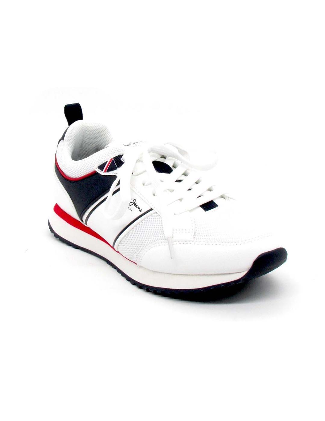 Zapatilla Pepe Jeans PMS40009(800) blanco hombre