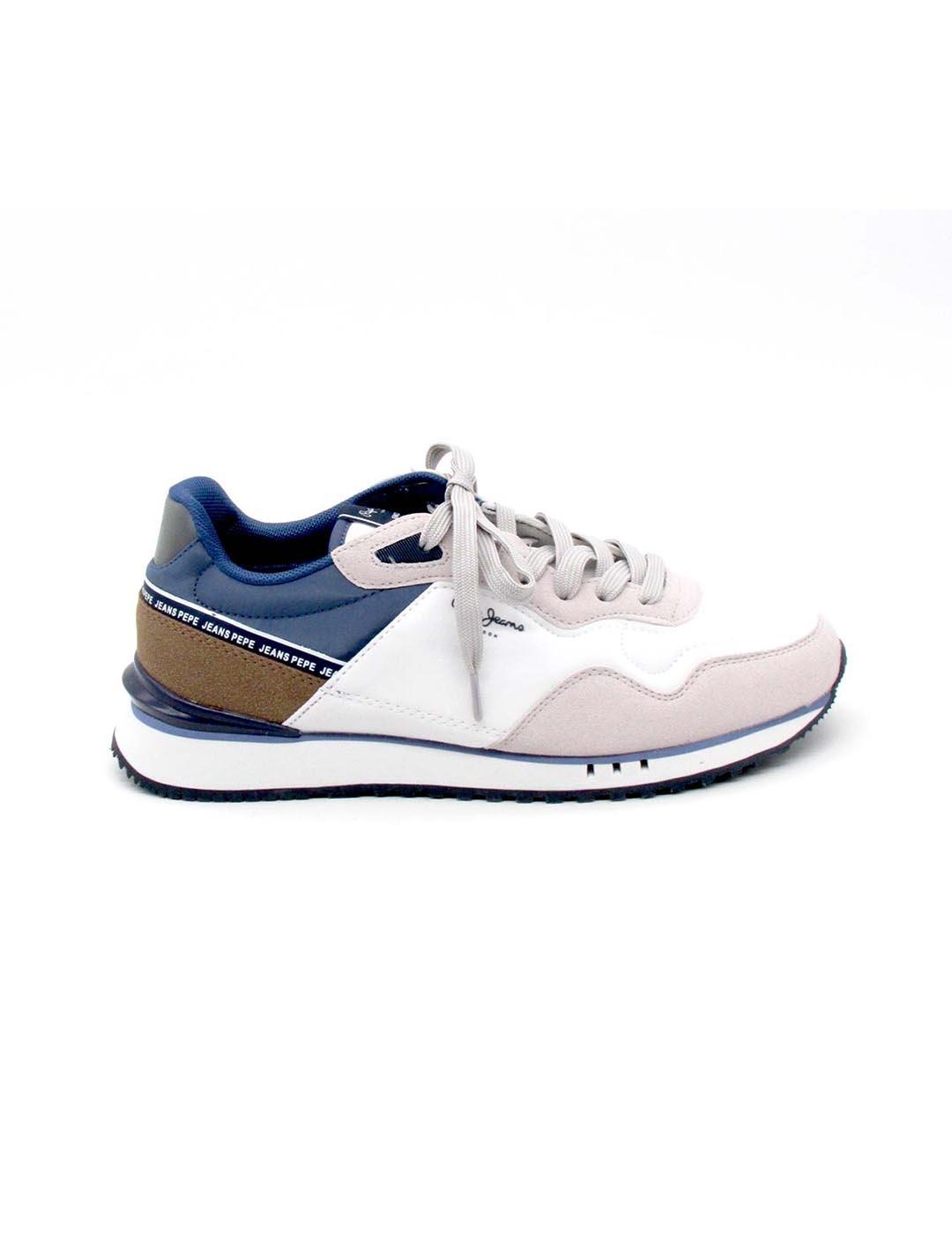 Zapatilla Pepe Jeans PMS40001(800) blanco hombre