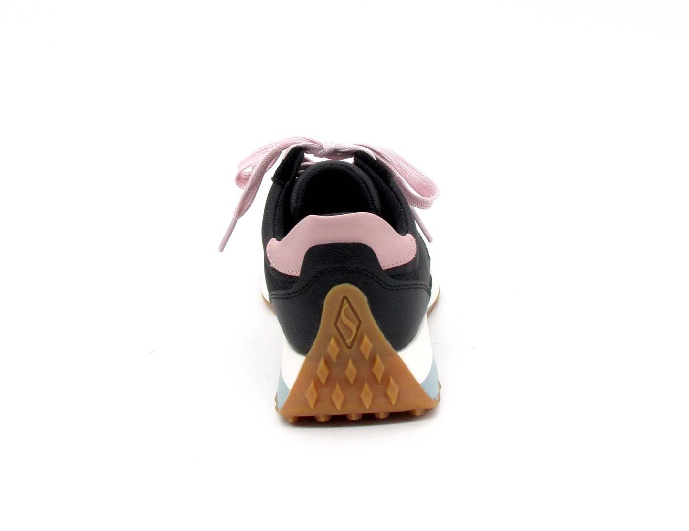 Zapatilla Skechers gusto-retro wind negro mujer