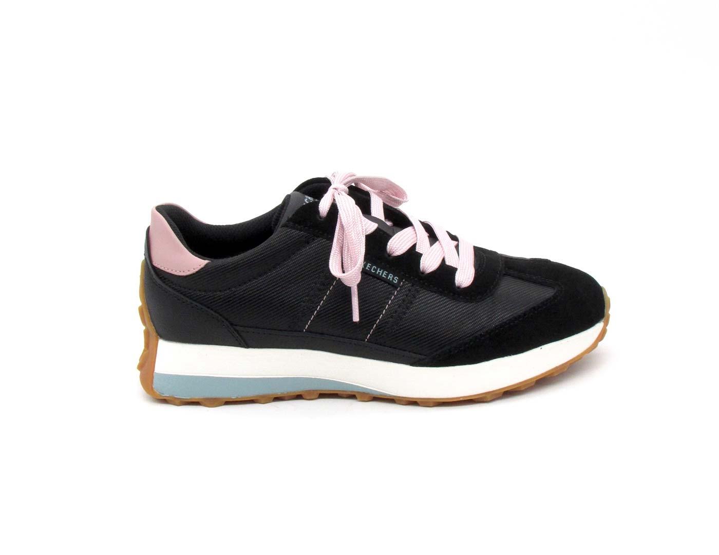 Zapatilla Skechers gusto-retro wind negro mujer