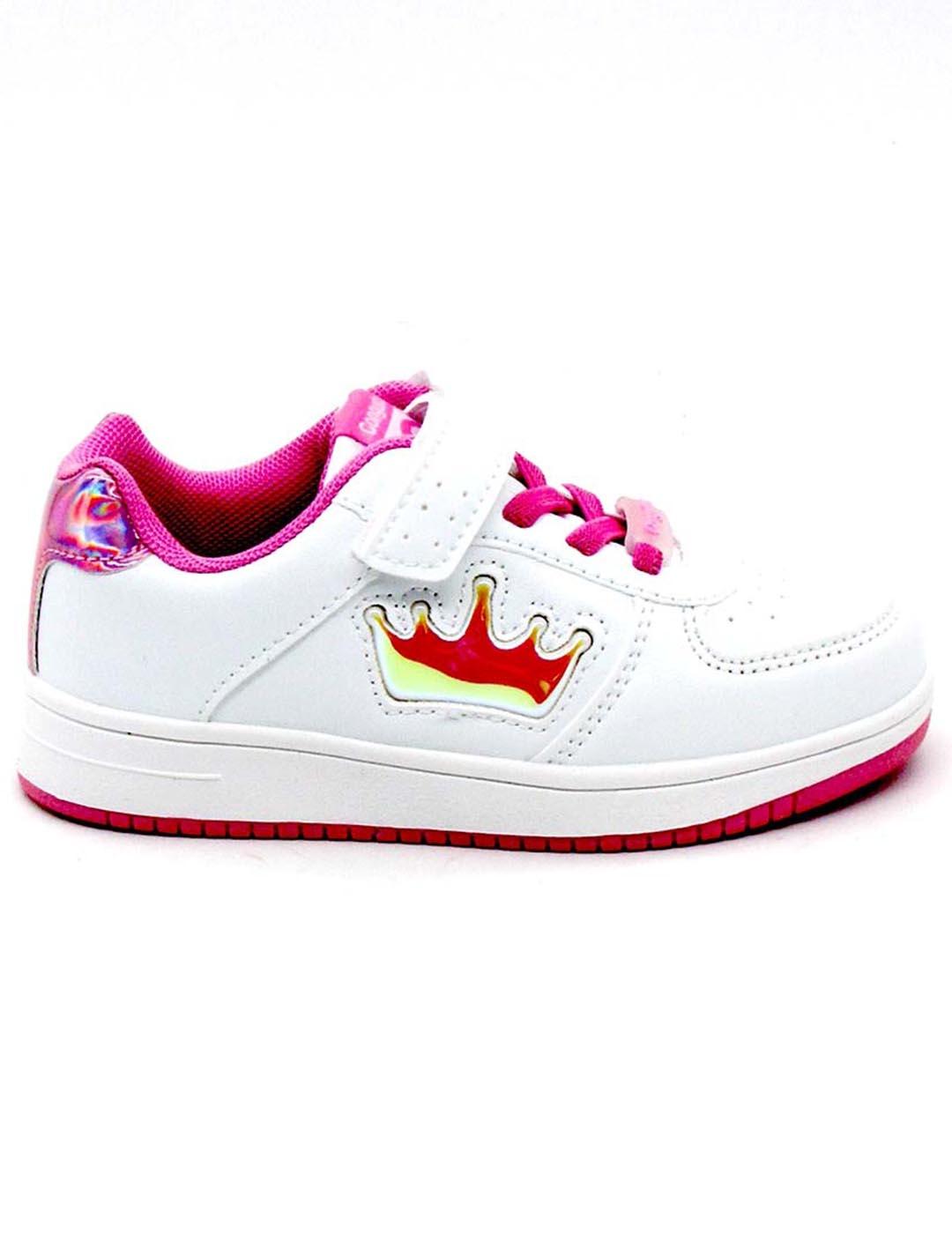 Zapatilla Conguitos COSH224031 bco. / rosa 