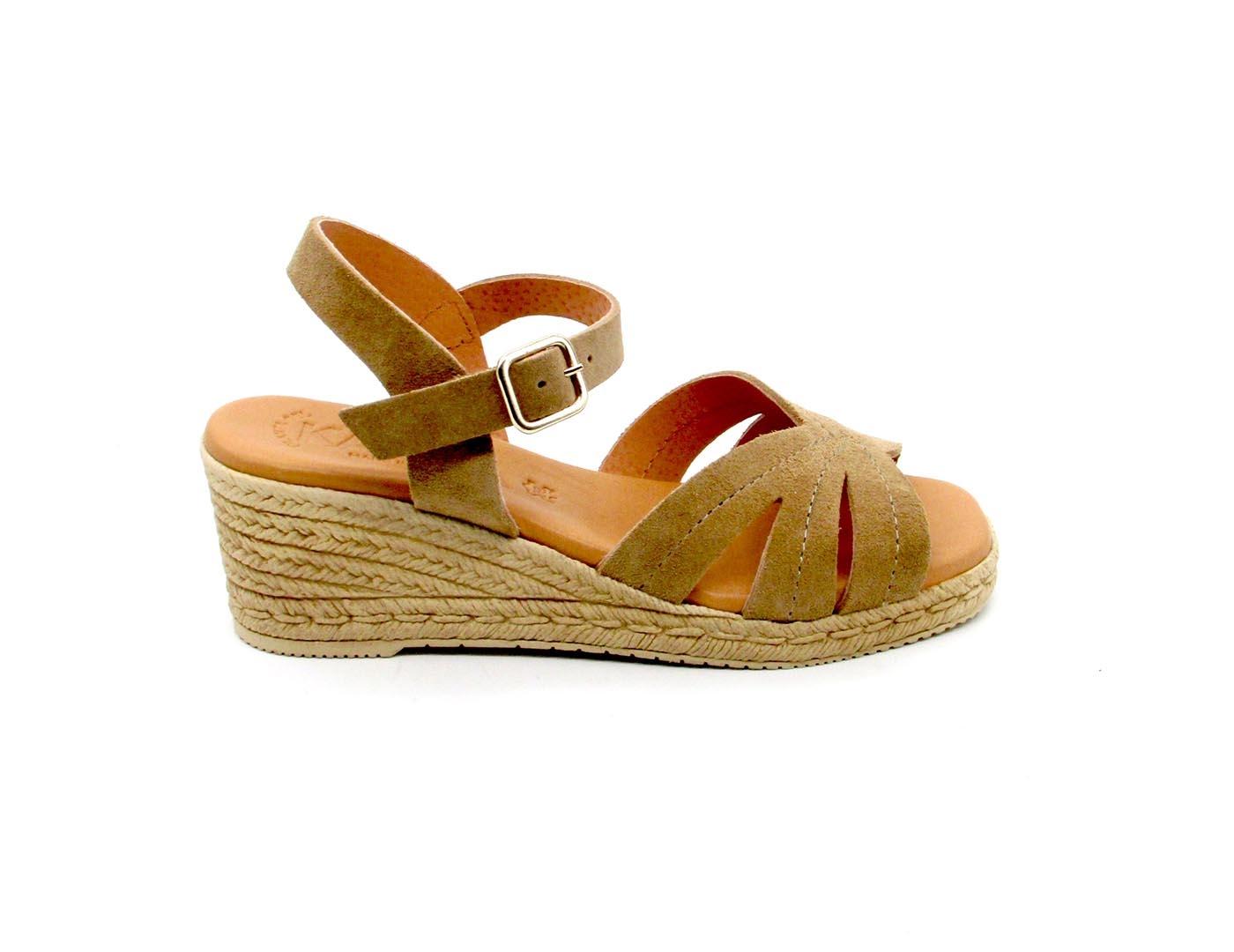 Sandalia Kaola 1114 cuero para mujer